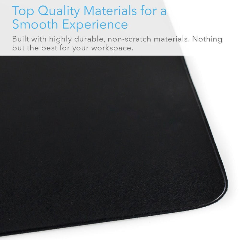 [Australia - AusPower] - LOOVIT Large Gaming Mouse Pad (17.72 X 27.56X 0.079inch) Extended Ergonomic for Computers Thick Keyboard Mouse Mat Non-Slip Rubber Base Mousepad (Brown) Brown 