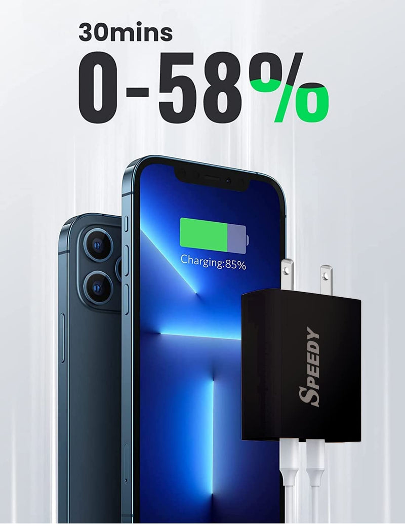 [Australia - AusPower] - USB C Charging Block for Samsung Galaxy S22 S21 S10, 20W USBC Wall Charger AC Power Adapter for iPhone 13 Pro Max 12 11 XR, PD Cargador Plug Super Fast Charge Box C Type Wall Cube Phone Accessories 