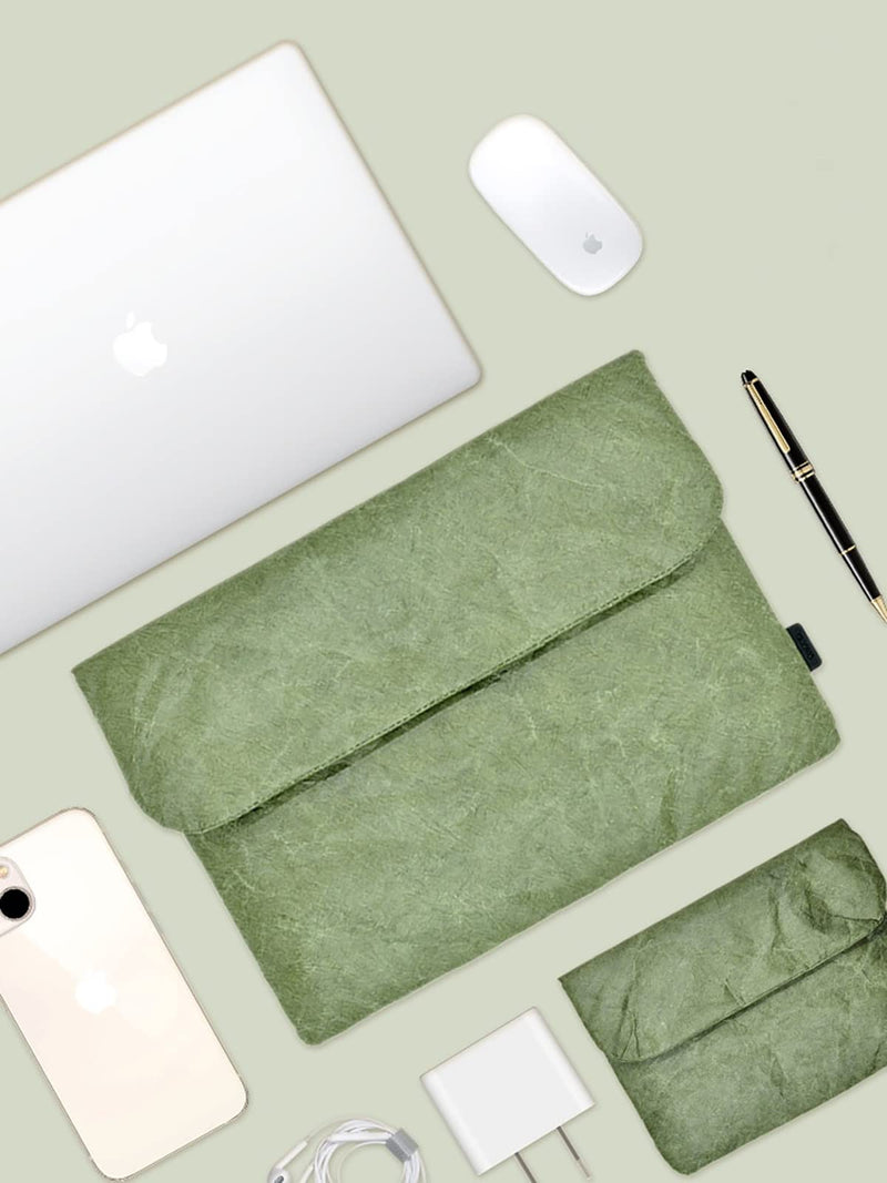 [Australia - AusPower] - Vintage/Retro Style Tyvek Paper Tablet Sleeve Case, Bag, Pouch for Kindle 6 inch, Kindle Oasis 7 inch Sleeve Case, Water Repellent, Scrapbooking Stickers Organizer Kindle 6" Green 