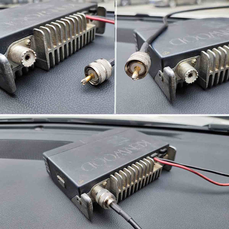 [Australia - AusPower] - Dualband Antenna 2meter 70cm Mobile VHF/UHF Ham Radio (137-149, 437-480 Mhz) Mag Mount Magnet Base PL-259 Connector, 10 Ft RG58 Cable 