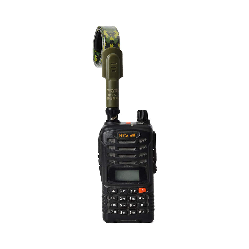 [Australia - AusPower] - TWAYRDIO BNC Portable Tactical Antenna 771Q,Dual Band VHF UHF 144/430MHZ 20inch Handheld Ham Radio Antenna, for Uniden BC72XLT BC75XLT BC92XLT Icom IC-V8 IC-V80 Two Way Radio 