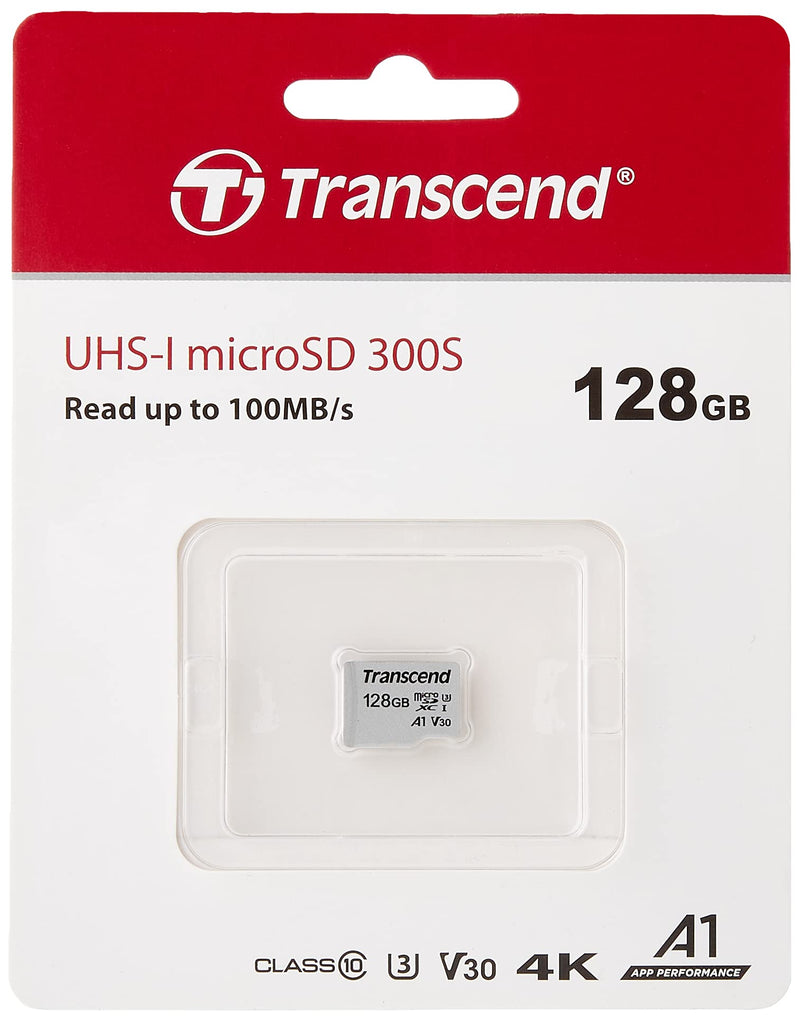 [Australia - AusPower] - Transcend 128GB MicroSDXC/SDHC 300S Memory Card TS128GUSD300S 