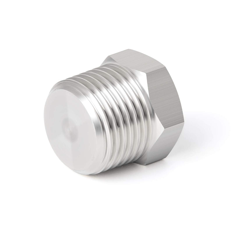 [Australia - AusPower] - TAISHER 16PCS Stainless Steel Outer Hex Thread Socket Pipe Plug Fitting 1/8" 1/4" 3/8" 1/2" NPT Male 16 