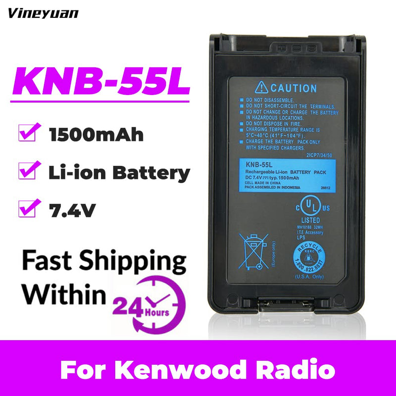 [Australia - AusPower] - KNB-55L Replacement Battery for Kenwood TK-3360, TK-3160, TK-2170, TK-3173, TK-3170, TK-2360, NX-320, TK-3140, TK-2160 Walkie Talkies Battery 