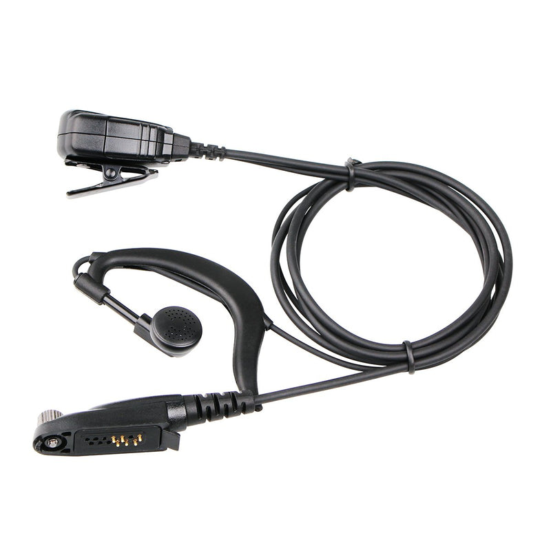 [Australia - AusPower] - Retevis Two Way Radio Earpiece with Mic, Compatible with Retevis RT29 RT47 RT48 RT47V RT87 RT82 RT83 Walkie Talkies Ailunce HD1 DMR Radio, G Shape Ear Hook Walkie Talkie Headset(1 Pack) 