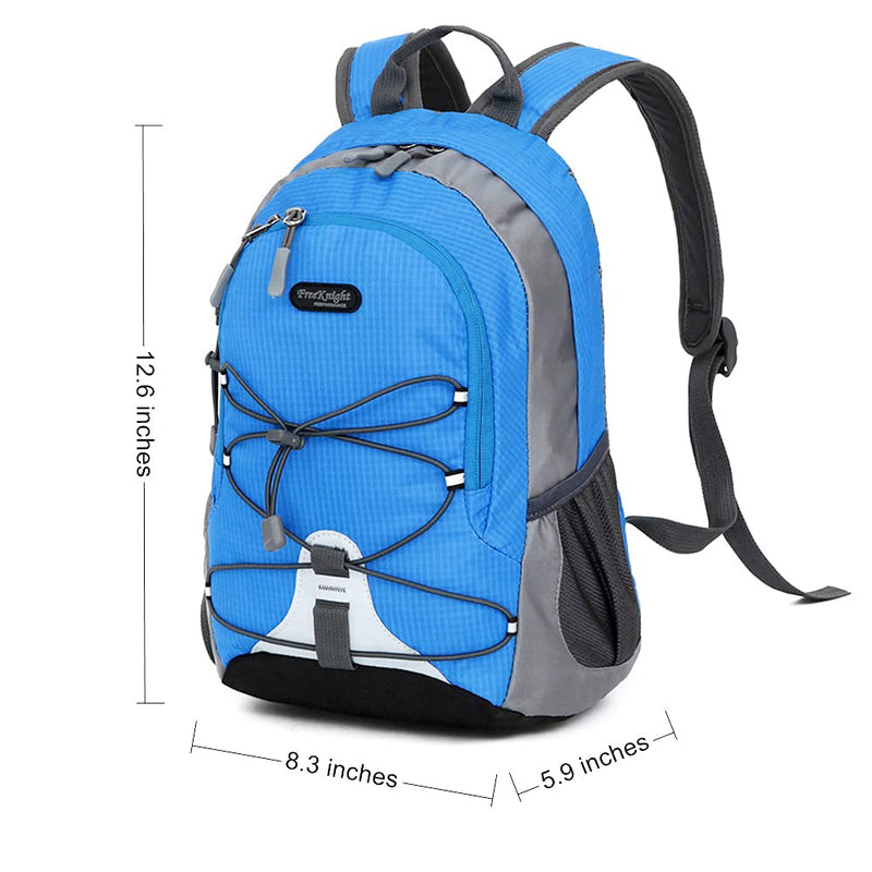 [Australia - AusPower] - 10L Small Size Waterproof Kids Sport Backpack,Mini Outdoor Hiking Traveling Daypack,for Little Girl Boy Height Under 4 feet A-blue 