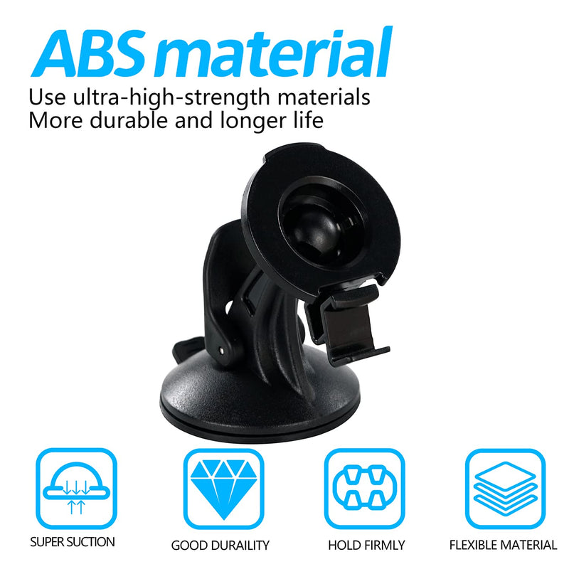 [Australia - AusPower] - BOROLA Car Windshield Suction Cup Mount Holder Cradle Compatible for Garmin Nuvi 52 Garmin Nuvi 42 42LM 44 44LM 52 52LM 54 55 65 2457LMT 2497LMT 2577LT 2597LM 2597LMT 2558LMTHD 2598LMTHD GPS 