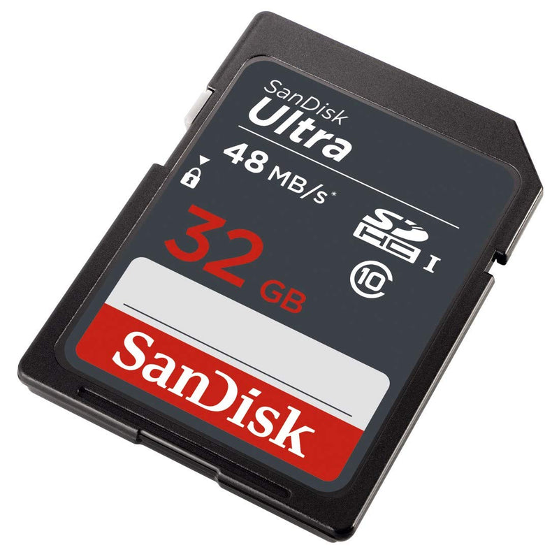 [Australia - AusPower] - Sandisk 32GB SD Class 10 SDHC Flash 48MB/s Memory Card, FBA_118882 