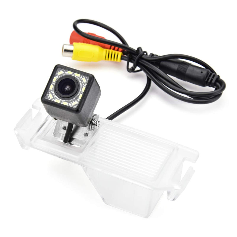 [Australia - AusPower] - for Hyundai Genesis 2008~2013 Car Rear View Camera+12LED Back Up Reverse Parking Camera/Plug Directly 