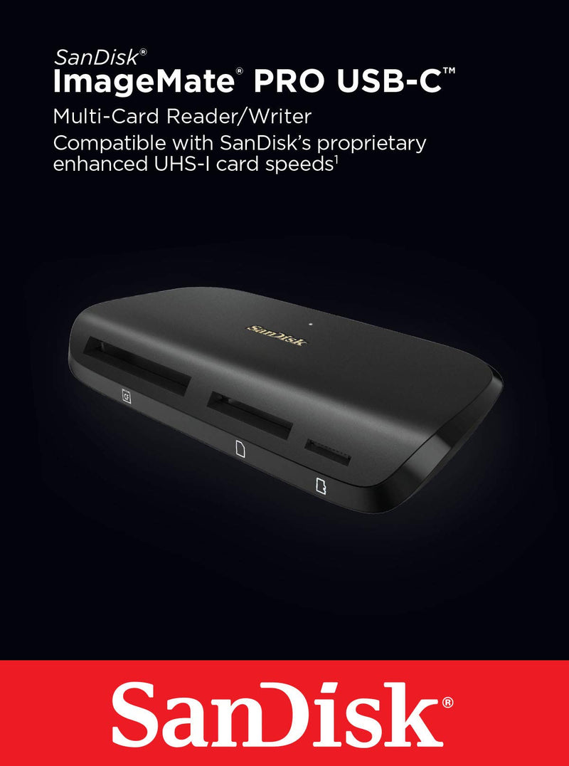 [Australia - AusPower] - SanDisk ImageMate PRO USB-C Reader/Writer - SDDR-A631-GNGNN 