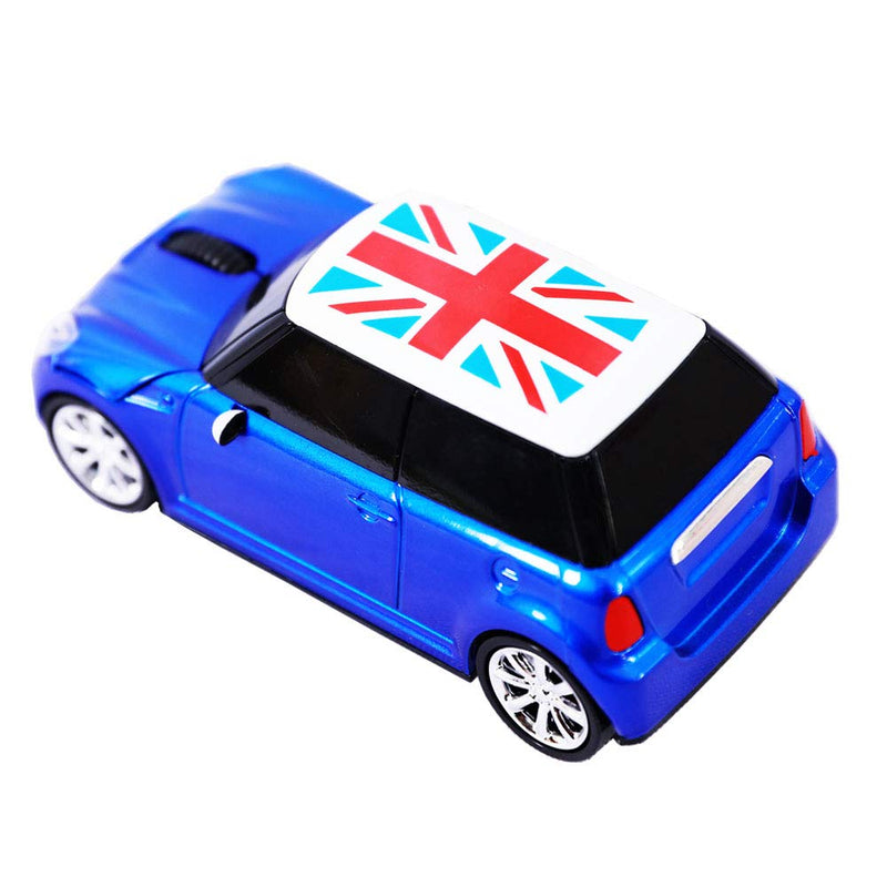 [Australia - AusPower] - Jinfili Cool Style Car Wireless Mouse Ergonomic USB Gaming Mice for Desktop Laptop PC Notebook Blue1 