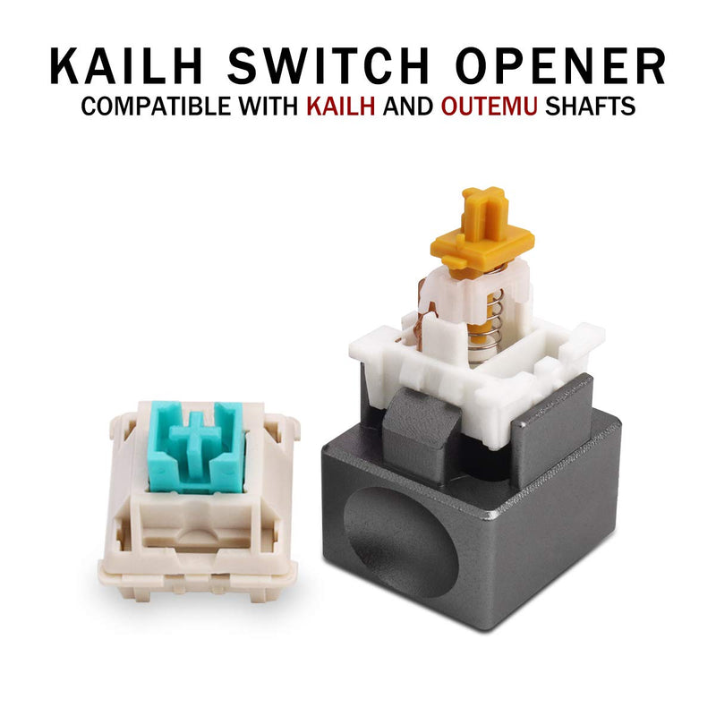[Australia - AusPower] - Gliging Metal Kailh Switch Opener Gliging Mechanical Keyboard Keycaps Aluminum Alloy Instantly for Kailh mx Switches 