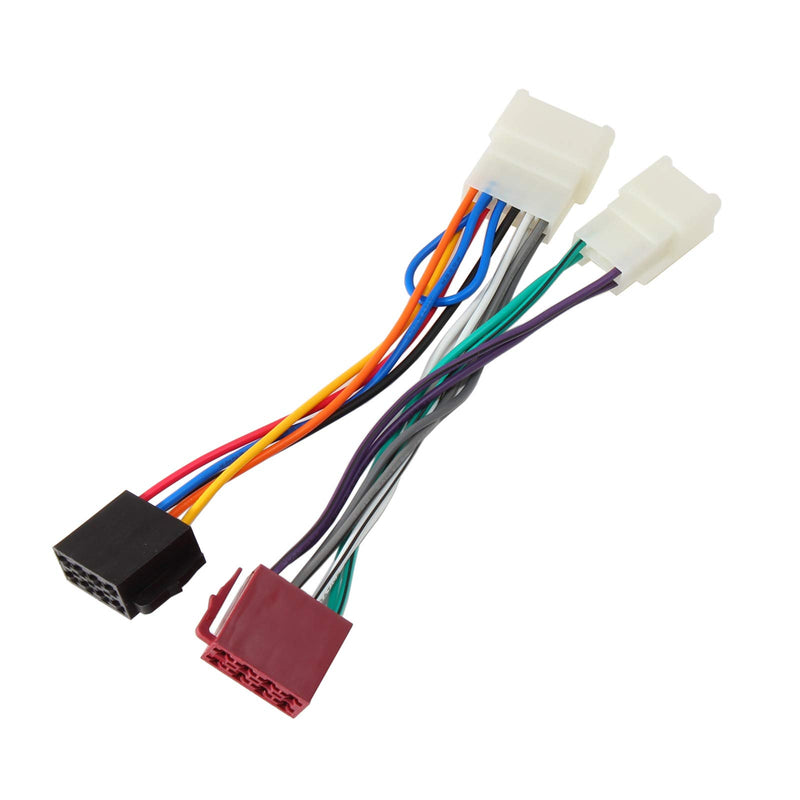 [Australia - AusPower] - RED WOLF Aftermarket Radio Stereo Install ISO Wire Harness Connector Adapter Replacement for Toyota Tacoma 2005-2020, RAV4 1994-2020, Subaru 2012-2019 WRX, 2018-2021 Forester Non-JBL System Only 