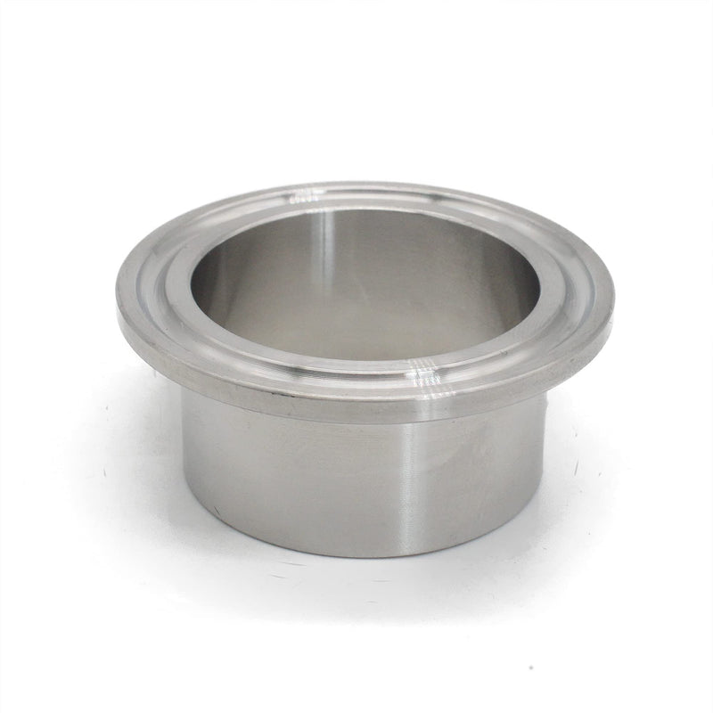 [Australia - AusPower] - QMINOX 1.5" Tri Clamp Ferrules, SS304 21.5mm Weld Clamp Ferrule Fits Tri Clamp 1-1/2" Tube Outer Diameter 2 Pack 1.5"（2 pack） 
