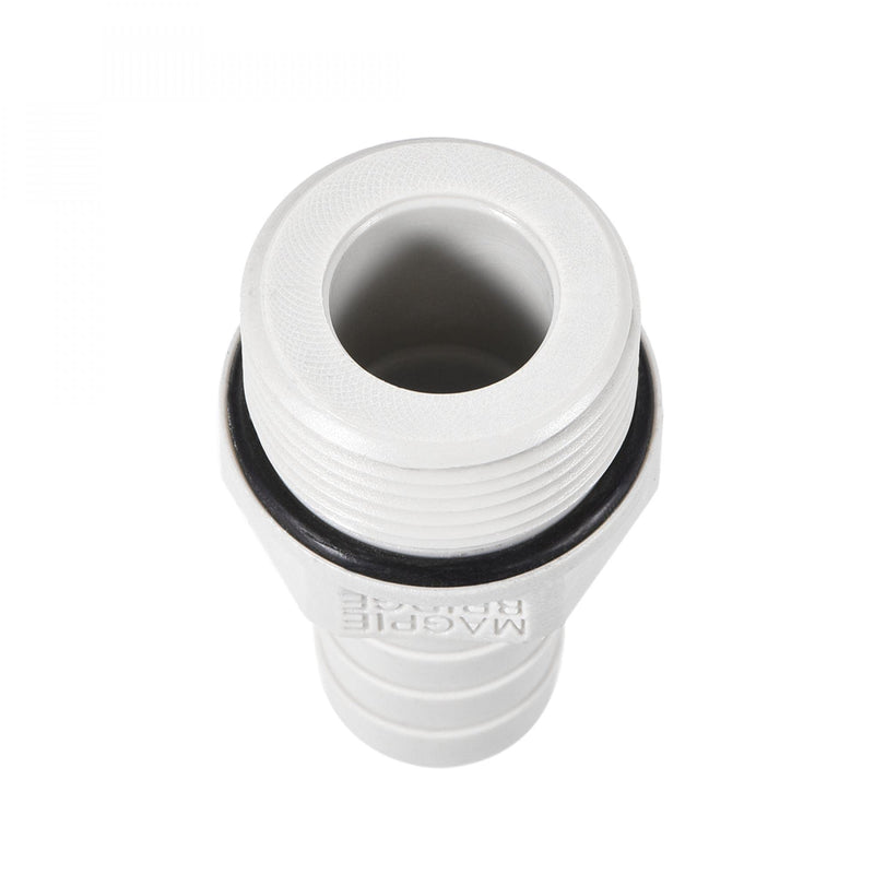 [Australia - AusPower] - uxcell PVC Barb Hose Fitting Connector Adapter 16mm or 5/8" Barbed x G3/4 Male Pipe 6pcs 