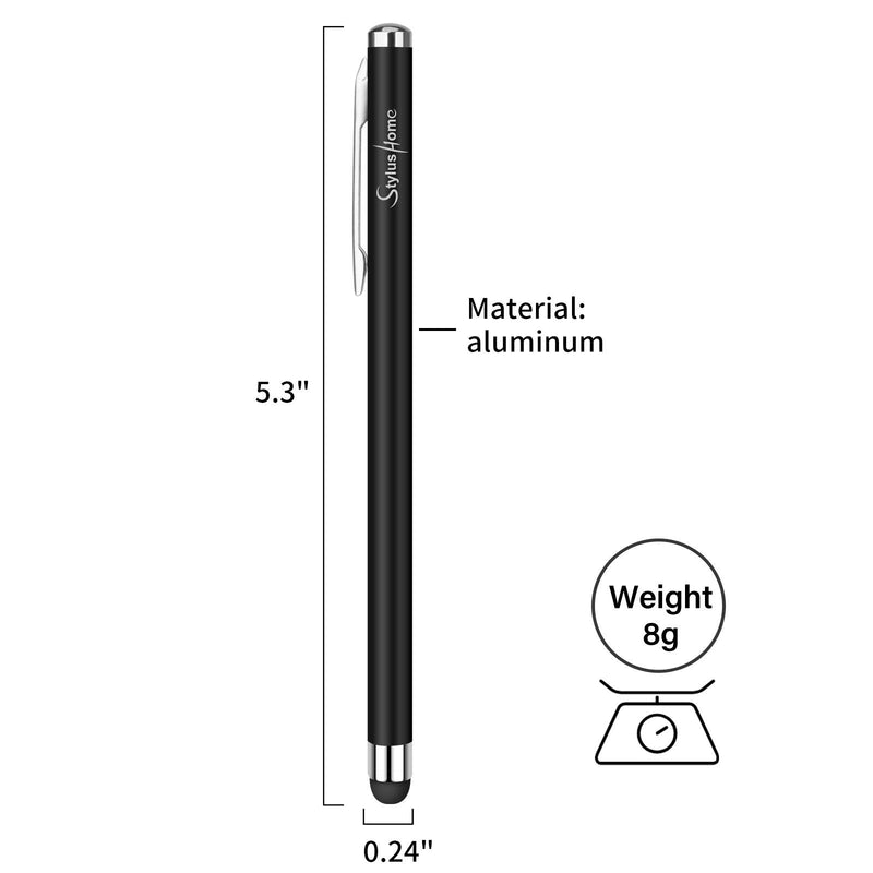 [Australia - AusPower] - Stylus Pens for Touch Screens, StylusHome 6 Pack High Precision Capacitive Stylus for iPad iPhone Tablets Samsung Galaxy All Universal Touch Screen Devices 