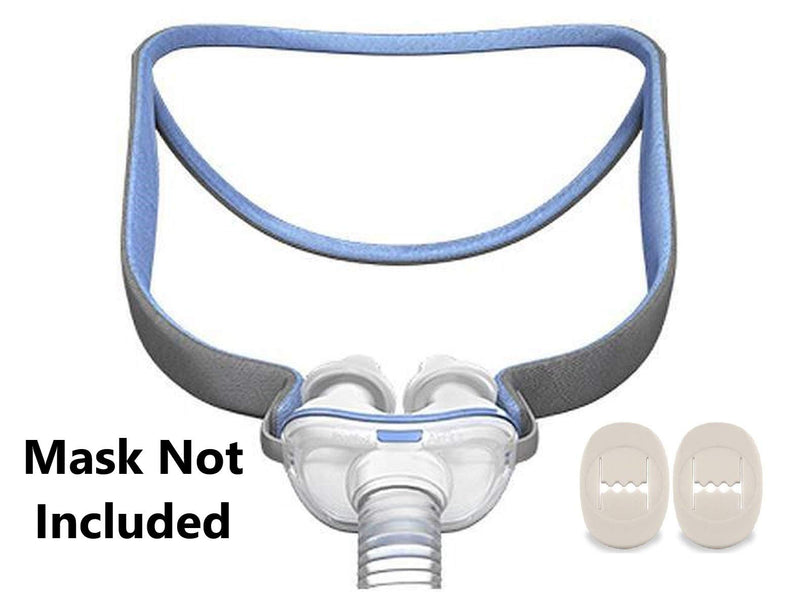 [Australia - AusPower] - Organic Deal CPAP Headgear Strap Compatible with ResMed AirFit P10 CPAP Mask - ResMed CPAP Supplies Option - Mask Straps for P10 CPAP Pillow Mask - CPAP Headgear AirFit P10 (Mask Not Included) 