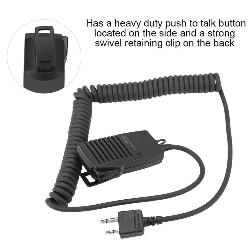 [Australia - AusPower] - V BESTLIFE HM-46 Speaker Microphone, for ICOM IC-V8 V82 V85 IC-T2H T8A 2AT E90 W32A IC-T2H, IC-T7H, IC-T81E, IC-T81A, IC-T90A, IC-T8E, IC-T8A, IC-W32E, IC-W32A Radios 