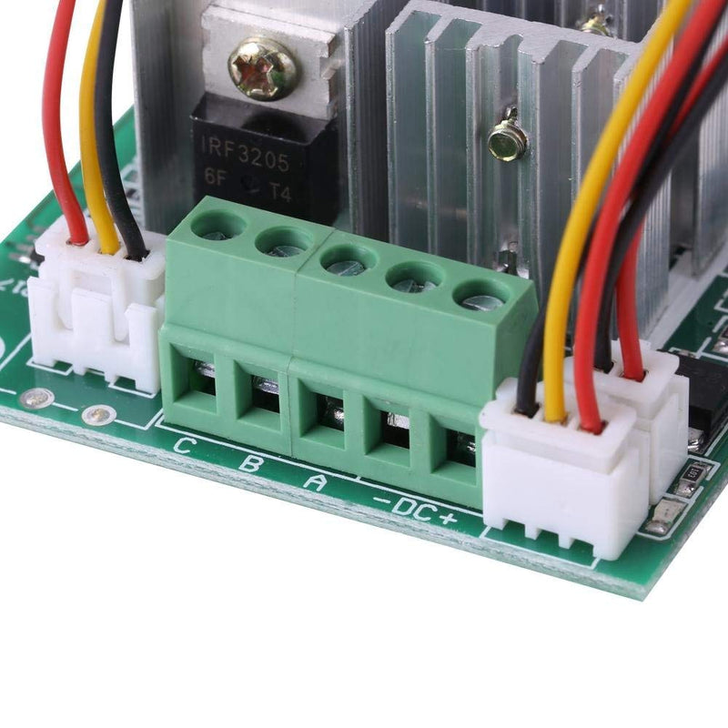 [Australia - AusPower] - ICQUANZX DC 5V-36V 15A 3-Phase Brushless Motor Speed Controller Motor Control Board CW CCW Reversible Switch Motor Driver Control Regulator Module 