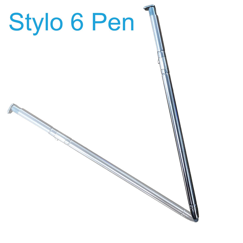 [Australia - AusPower] - 3 Pack Blue LCD Touch Screen Stylus Pen Replacement for LG Stylo 6 Q730 6.8" Q730AM Q730TM Q730MM Q730NM 