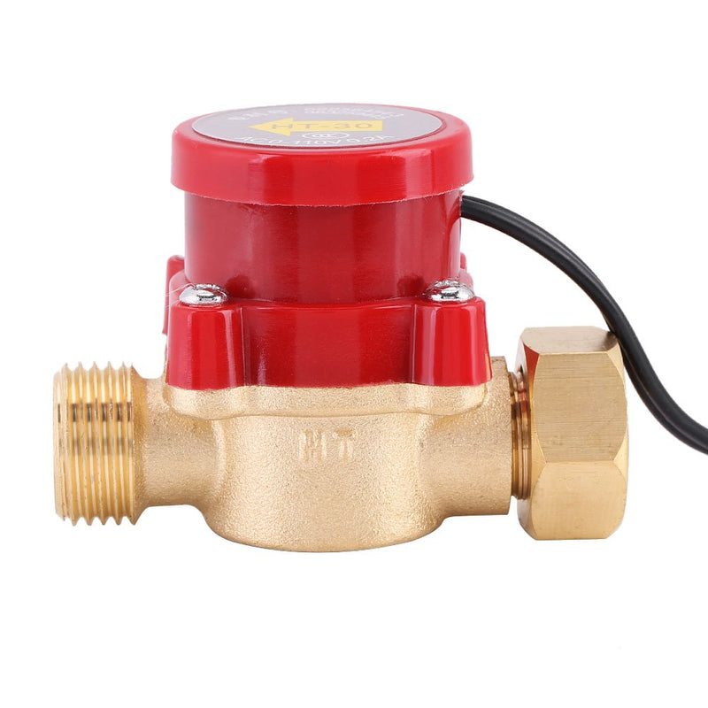 [Australia - AusPower] - Pump Water Flow Sensor Machine G1/2 Thread for Booster Pump Magnetic Automatic Control Switch 