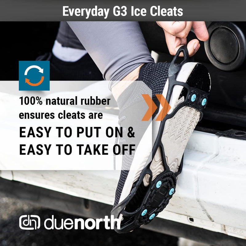 [Australia - AusPower] - Due North Everyday G3 Ice Cleat for Walking and Running on Snow and Ice (1 Pair) 