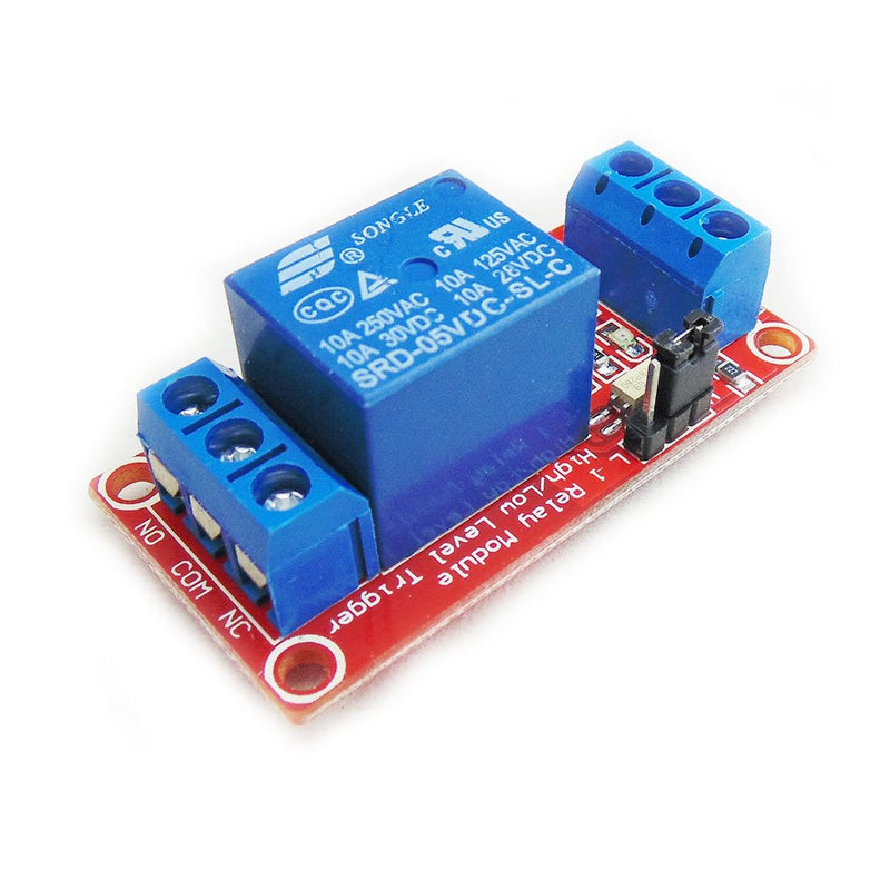 [Australia - AusPower] - HiLetgo 2pcs 5V One Channel Relay Module Relay Switch with OPTO Isolation High Low Level Trigger 