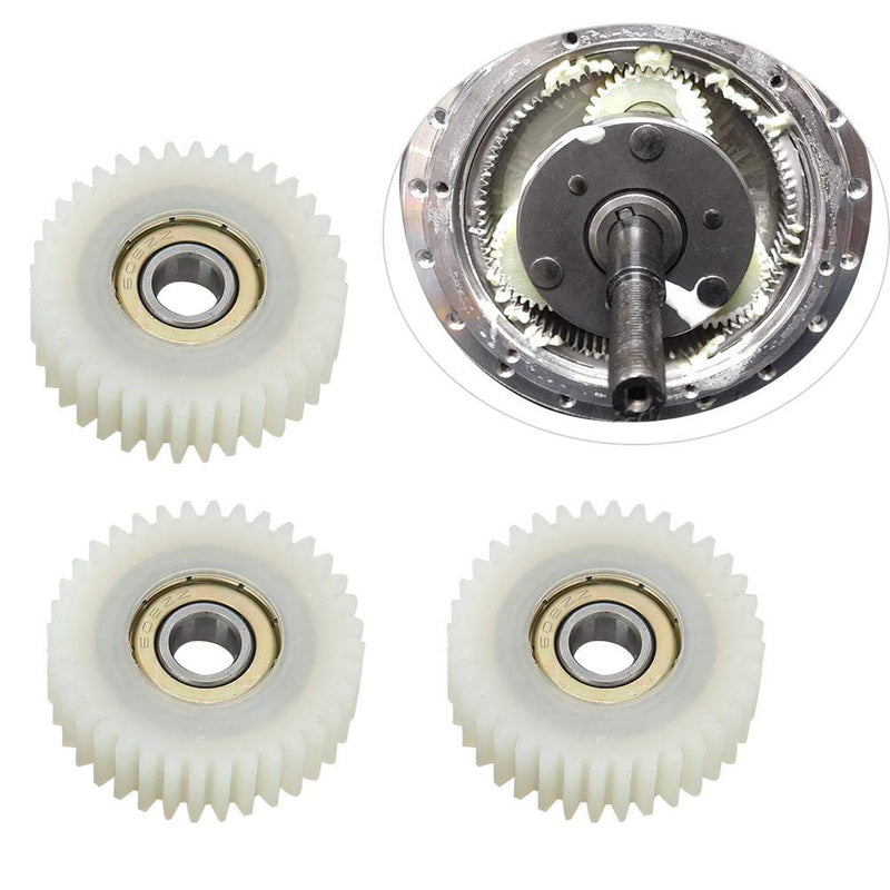 [Australia - AusPower] - 3pcs 36 Teeth 38mm Nylon Electronic Motor Gear Professional Accessory for Electrical Bike Motor Clutch 