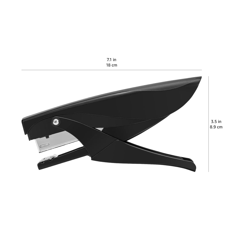 [Australia - AusPower] - Amazon Basics Plier Stapler, Hand Held Stapler, 25 Sheet Capacity, Black 