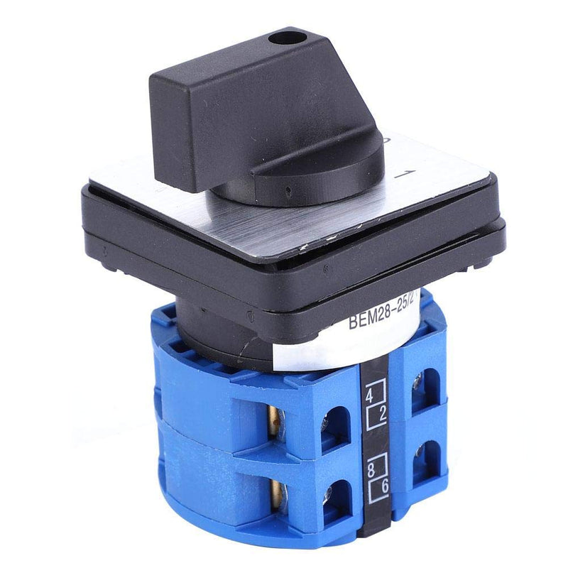 [Australia - AusPower] - BEM28-25/2 C04 Changeover Switch 2 Position Selector Rotary Cam Switch 690V 25A 