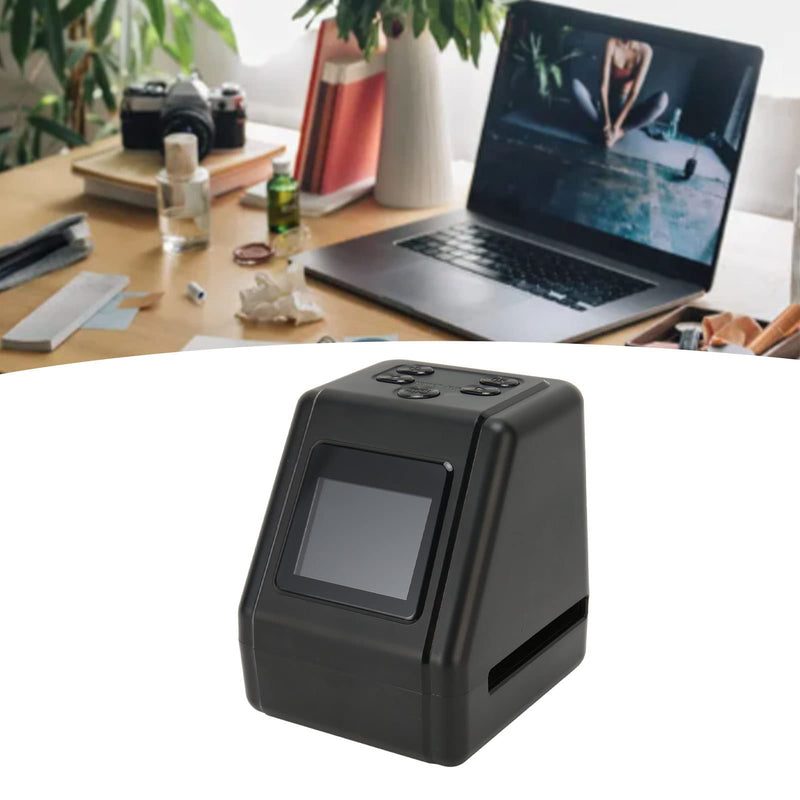 [Australia - AusPower] - VBESTLIFE 12MP All in 1 Film & Slide Scanner, 2inch IPS Screen, 2Seconds Converts 35mm 135 110 126 and Super 8 Films, Slides, Negatives to Digital JPG Photos 