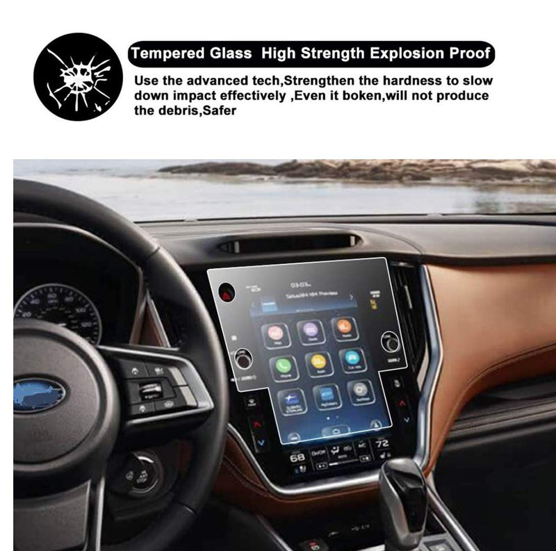 [Australia - AusPower] - SATIS Screen Protector Compatible with 2020 2021 2022 Subaru Outback Legacy Starlink 11.6 Inch Touch Screen，Anti Scratch,Bubble Free,9H Hardness Tempered Glass 