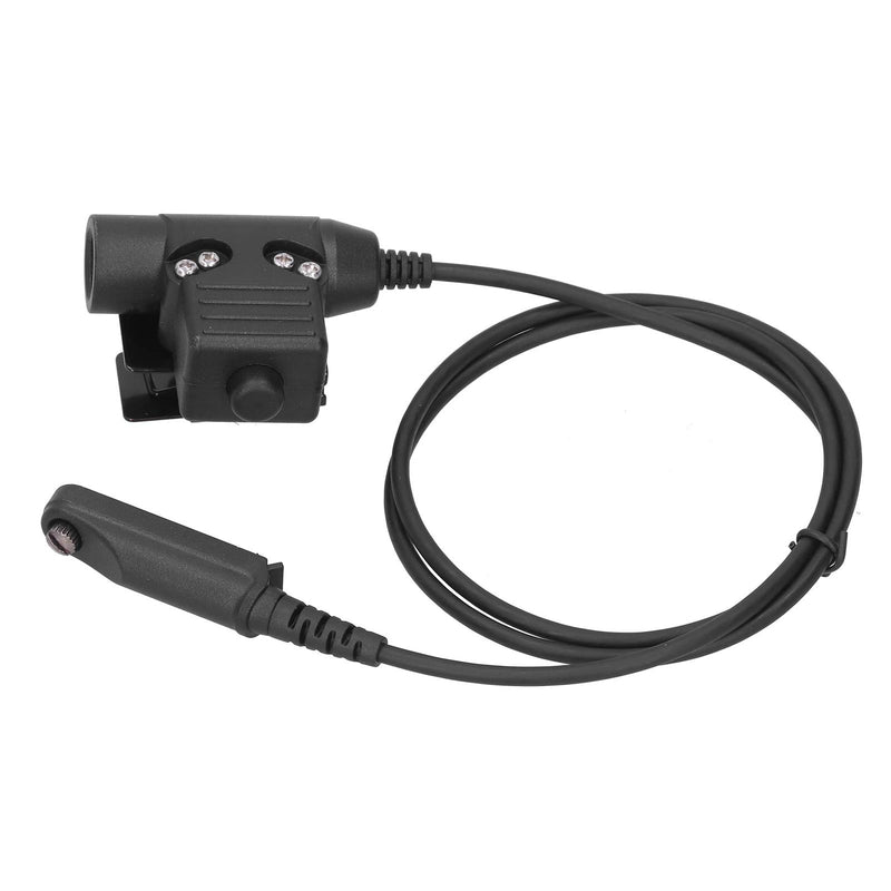 [Australia - AusPower] - PUSOKEI 3.3ft U94 PTT Cable Plug Headset Waterproof Earpiece Adapter for UV‑9R/UV‑9RPLUS/UV‑XS Two Way Radio Walkie Talkie 