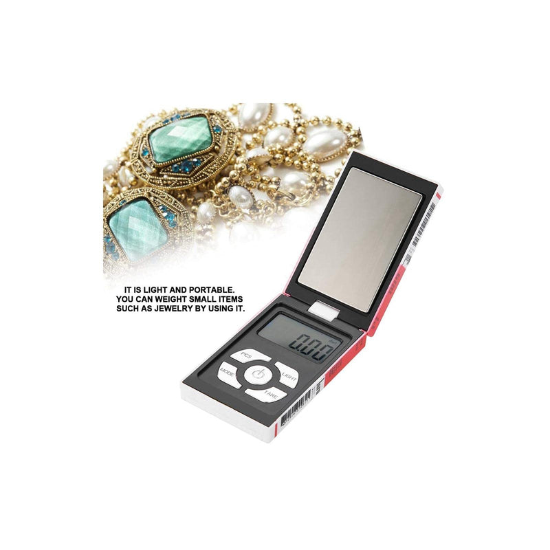 [Australia - AusPower] - Weighing Mode Counting Mode 200g/0.01g Digital Pocket Scale, Mini Digital Weight Scale, High Precision Jewelry Gem for Gold Coin 