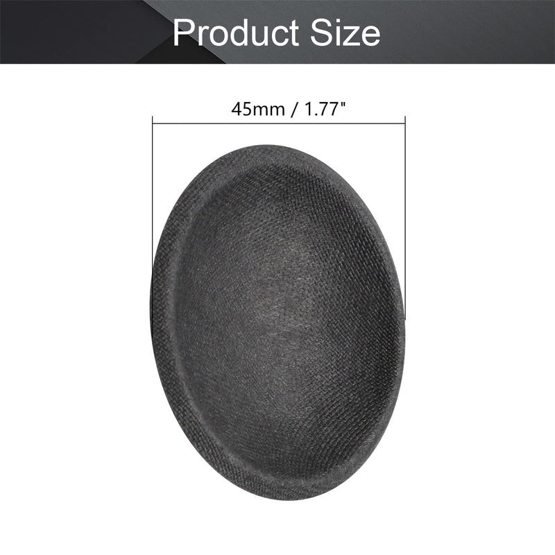[Australia - AusPower] - Fielect 4pcs Speaker Dust Cap 45mm/1.77inches Diameter Subwoofer Paper Dome Coil Cover Caps 1.77" / 45mm 