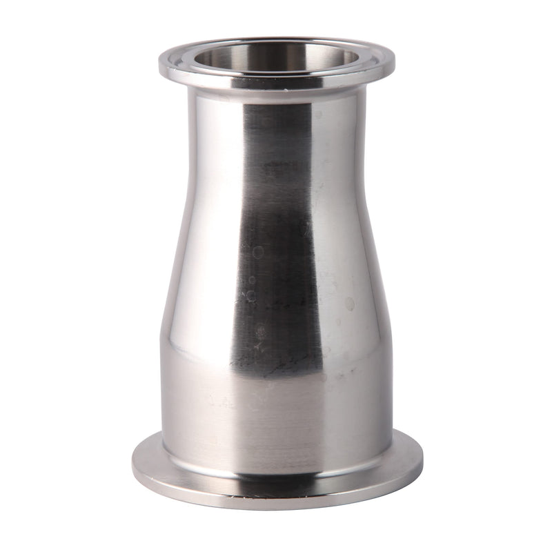 [Australia - AusPower] - Metaland Reducer Tri Clamp Tube 2" Tube OD to 1-1/2" Tube OD Stainless Steel Sanitary Fitting 