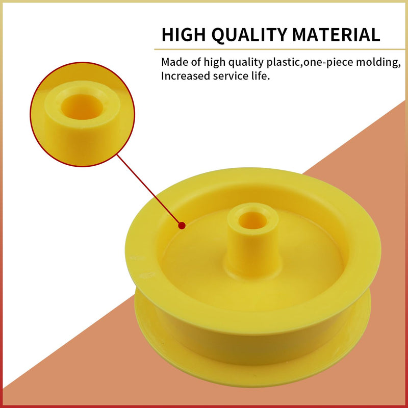 [Australia - AusPower] - WE12X83 Dryer Idler Pulley Wheel Replacement Part Compatible with GE Dryers Replaces for WE12M8 PS265721 275158 AP2043227 WE12X0083 