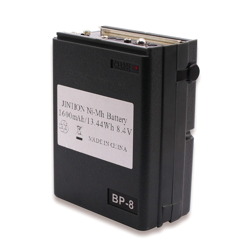 [Australia - AusPower] - JINTION Two Way Radio Battery NiMH Battery 8.4V 1800mAh for ICOM BP-8 BP-8H IC-M12 IC-2AT IC-2GAT IC-3AT IC-3GAT IC-4AT IC-4GAT IC-12AT IC-12GAT IC-32A IC-32AT IC-32E HTX-202 HTX-404 