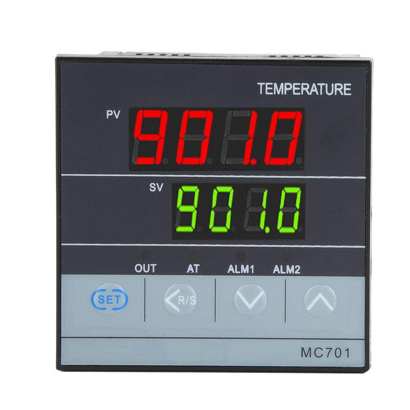 [Australia - AusPower] - PT100 Sensor Thermocouple Thermostat Controller Temperature Controller K Type 199 to 1300°C Input Relay SSR Output PID for Industry Production 