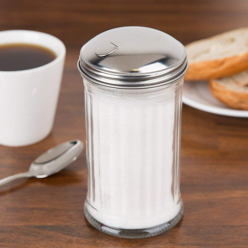 [Australia - AusPower] - Glass Sugar Dispenser Pourer Shaker 