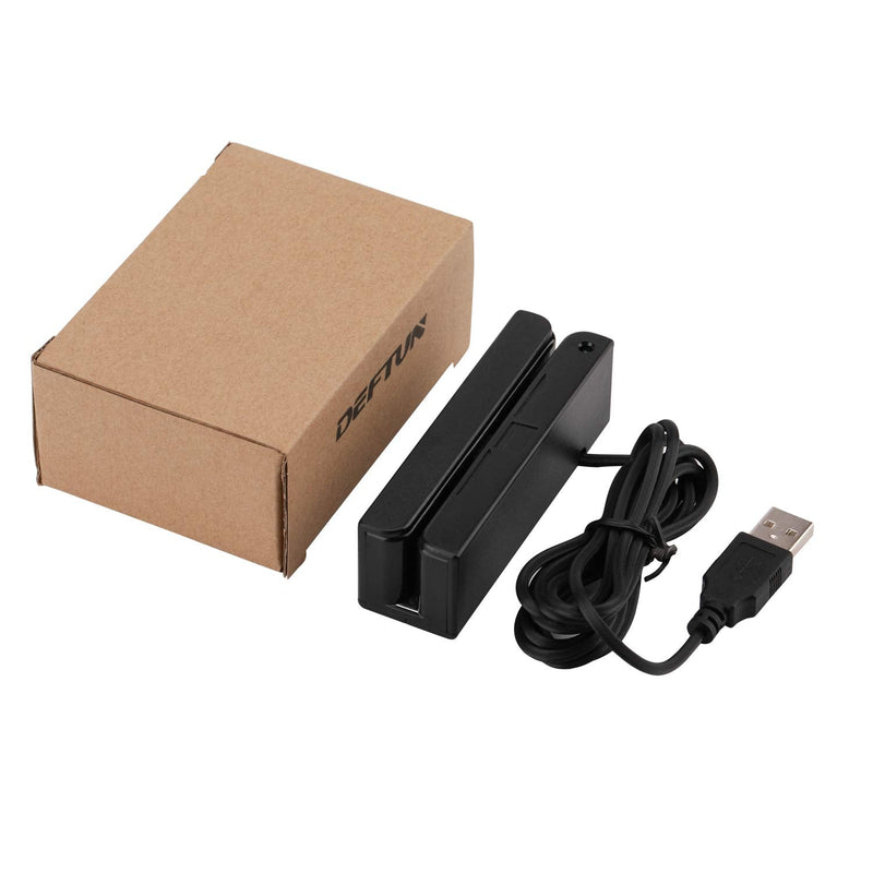 [Australia - AusPower] - MSR90 USB Swipe Magnetic Credit Card Reader 3 Tracks Mini Smart Card Reader MSR605 MSR606 Deftun 