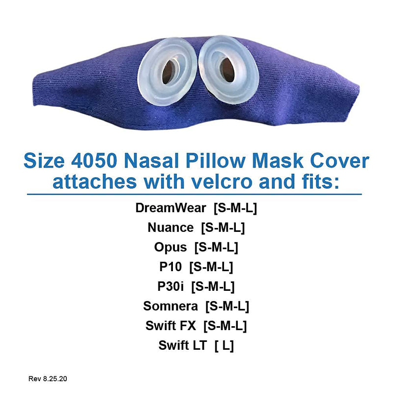 [Australia - AusPower] - CPAP Mask Liners - Reusable Fabric Comfort Covers to Reduce Air Leaks & Skin Irritation - Also Click for Other Sizes (#6060) #6060 