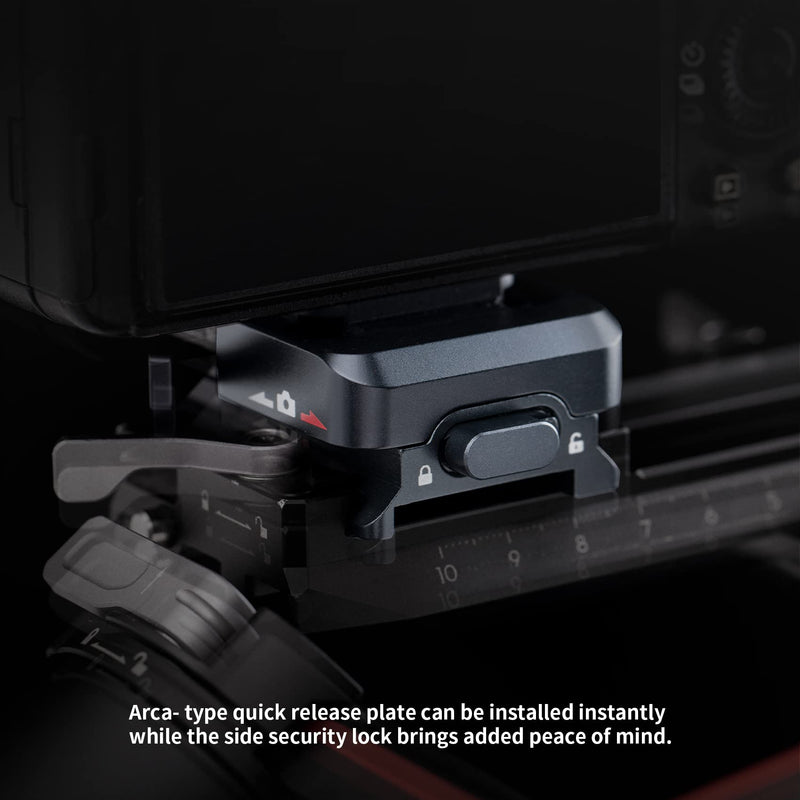 [Australia - AusPower] - PGYTECH Quick Release Clamp for DJI Ronin Stabilizer/Mini Camera Quick Release System Compatible with DJI RS3 Mini/DJI RS 3 Pro/RS 3/RS 2/DJI RSC 2 Stabilizers 