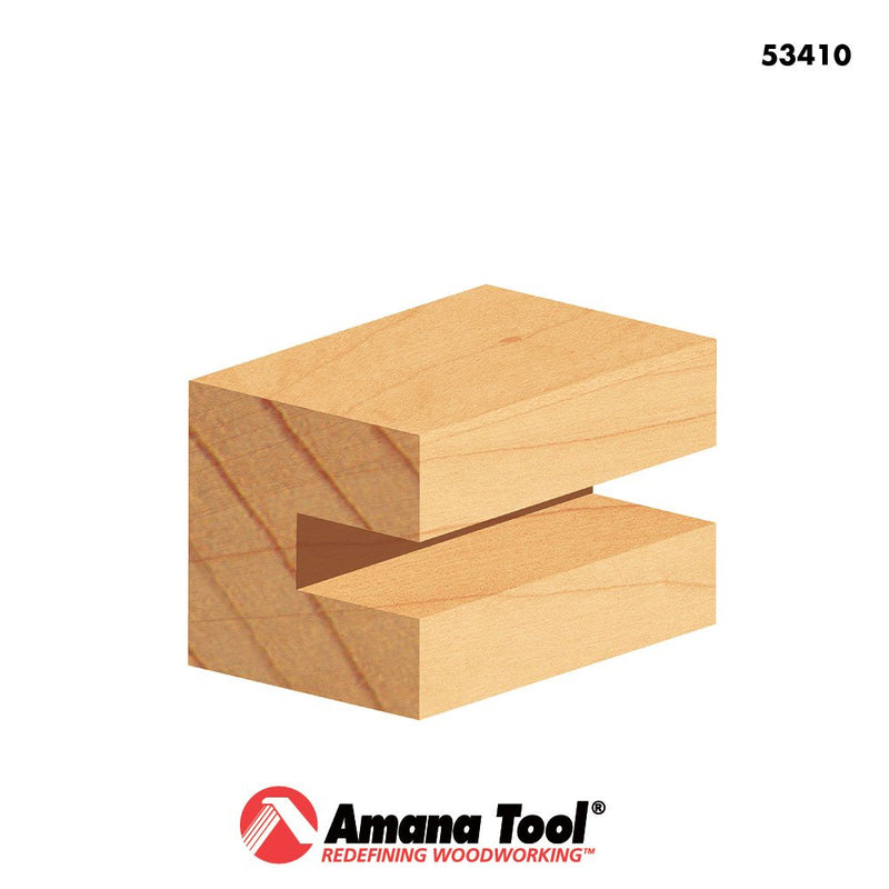 [Australia - AusPower] - Amana Tool - 53410 Slotting Cutter Assembly 3 Wing x 1-7/8 Dia x 1/4 Shank 