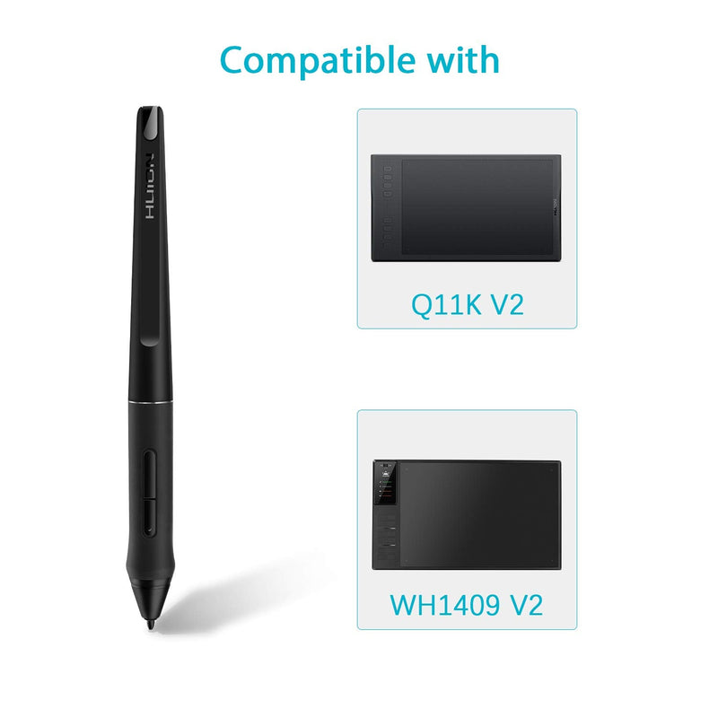 [Australia - AusPower] - HUION PW500 Battery-Free Stylus for Huion KAMVAS GT-191V2 / KAMVAS PRO 20/KAMVAS PRO 22 and Inspiroy Q11KV2 / WH1409V2 Graphics Tablet 