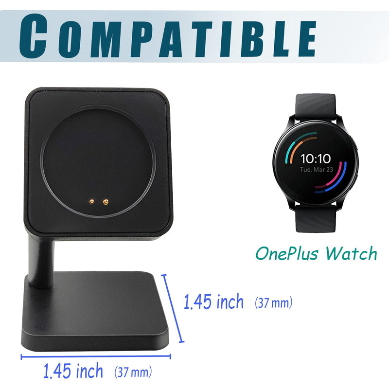 [Australia - AusPower] - Charger Cable Compatible with Oneplus Smartwatch, Magnetic Charger Stand fit for Oneplus Watch,3.3 Feet USB Charging Cord 