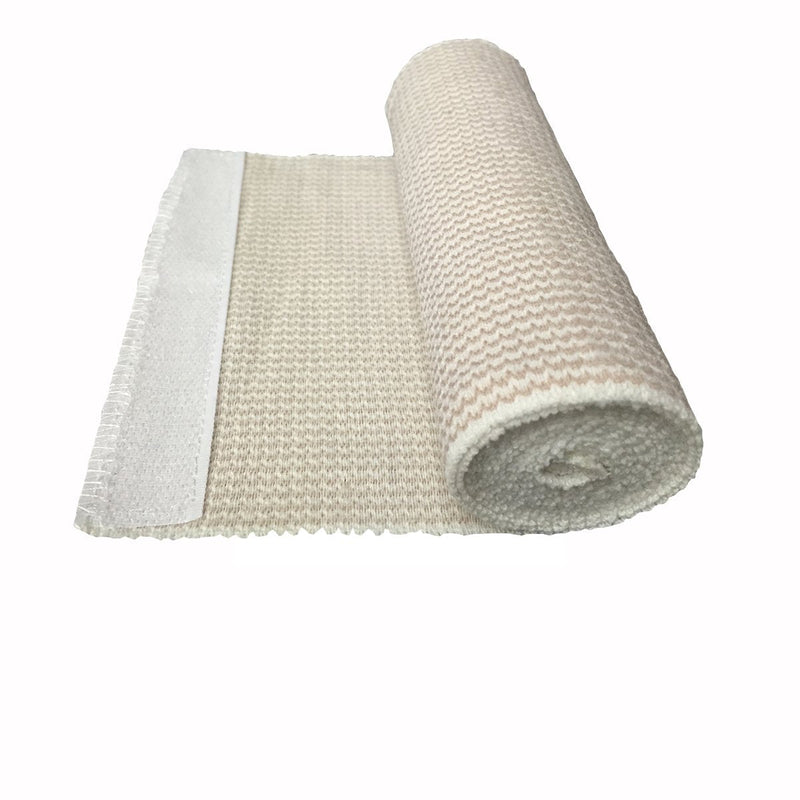 [Australia - AusPower] - ZJCCTO Elastic Bandage 2 Pack. 6 Inches Wide x (13 to 15 ft. when stretched) with Hook and Loop on Both Ends, Latex Free Bandage. Perfect Compression Wrap for Varicose Veins,Sprained Ankle 2 Count (Pack of 1) 