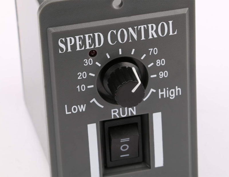 [Australia - AusPower] - DC Motor Controller, Yeeco DC 10-60V 12V 24V 36V 48V 60V DC Motor Speed Controller, PWM Stepless Brushed Motor Control, Variable Speed Control Generator Kit with Control Switch 