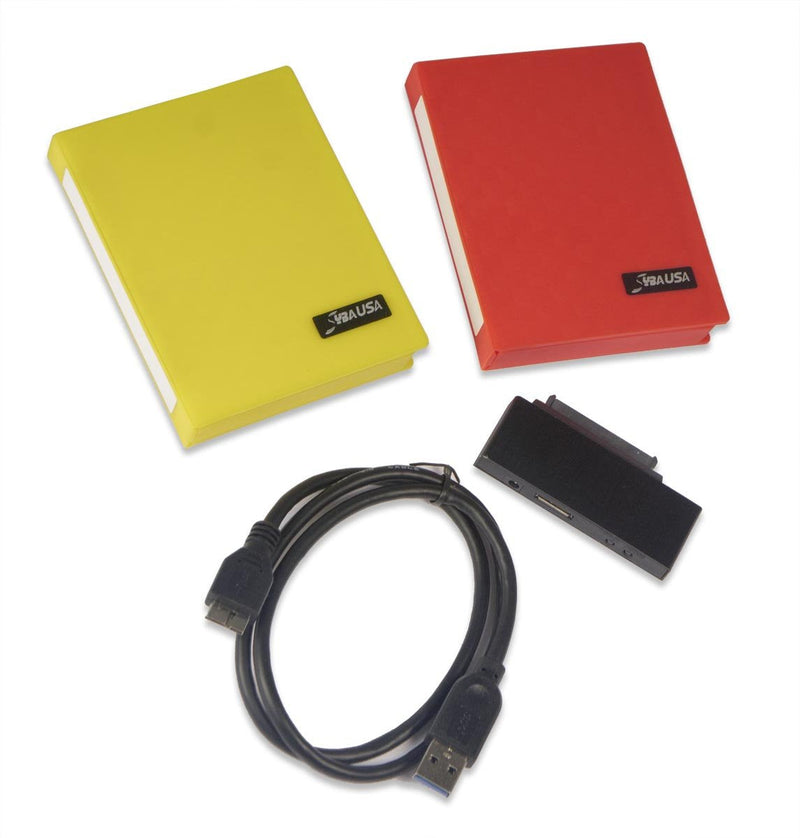 [Australia - AusPower] - Syba USB 3.0 to SATA II HDD Adapter with 2 Storage Case for 2.5-Inch SATA Hard Drive SY-ADA20121 