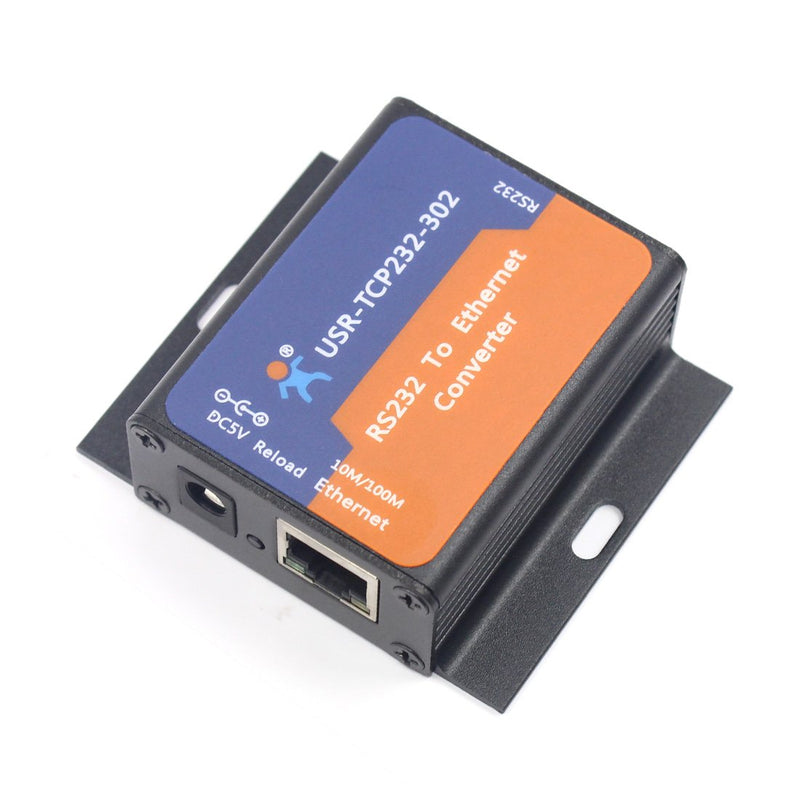 [Australia - AusPower] - PUSR USR-TCP232-302 Serial RS232 to Ethernet TCP IP Server Module Ethernet Converter Support DHCP/DNS 
